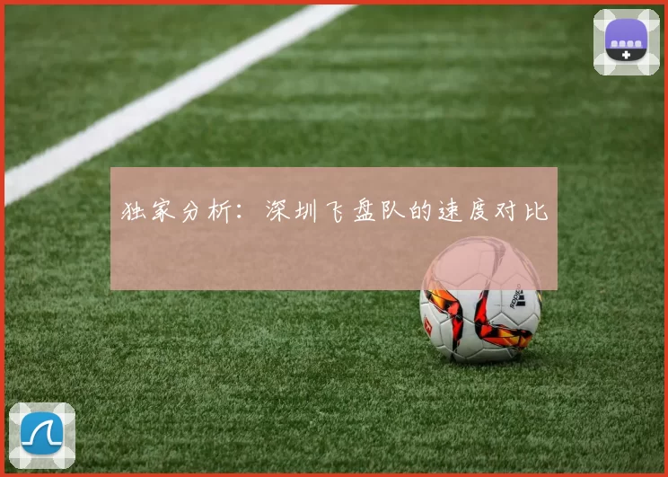 独家分析：深圳飞盘队的速度对比